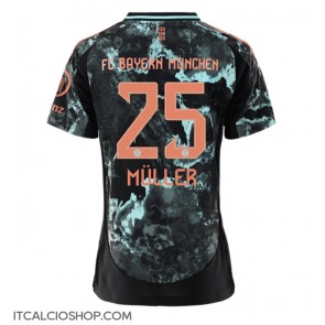 Bayern Munich Thomas Muller #25 Seconda Maglia Femmina 2024-25 Manica Corta